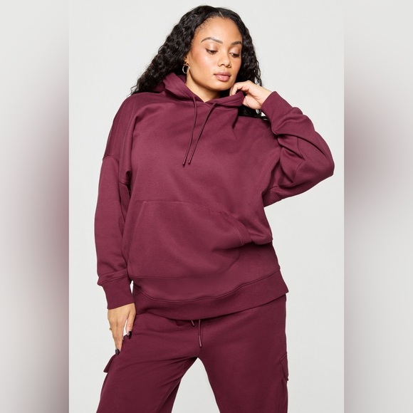 Fabletics Yitty Major Label Cozy Fleece Oversized Hoodie Sz medium - Picture 1 of 12